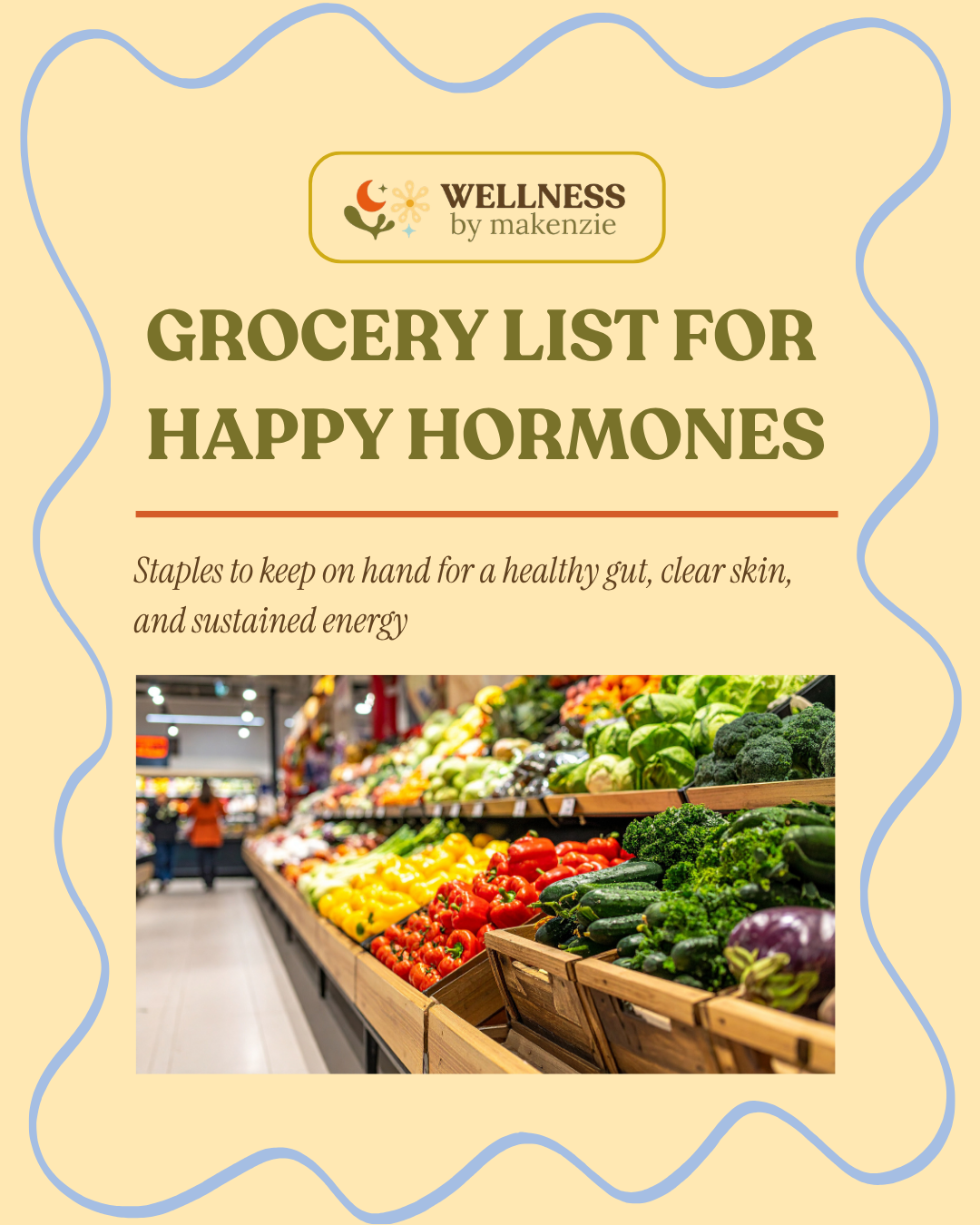 Grocery List for Happy Hormones